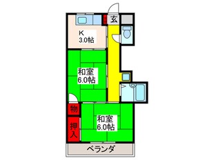 ル・モンド・コーポ小川の物件間取画像